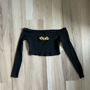 off the shoulder top